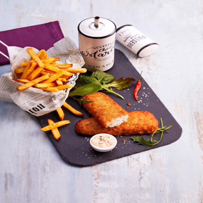 Fish & Chips Original an würziger Remouladensauce