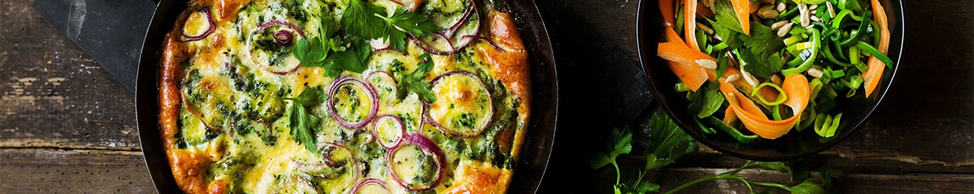 Laktosefreier Kartoffel-Rahmspinat-Kuchen