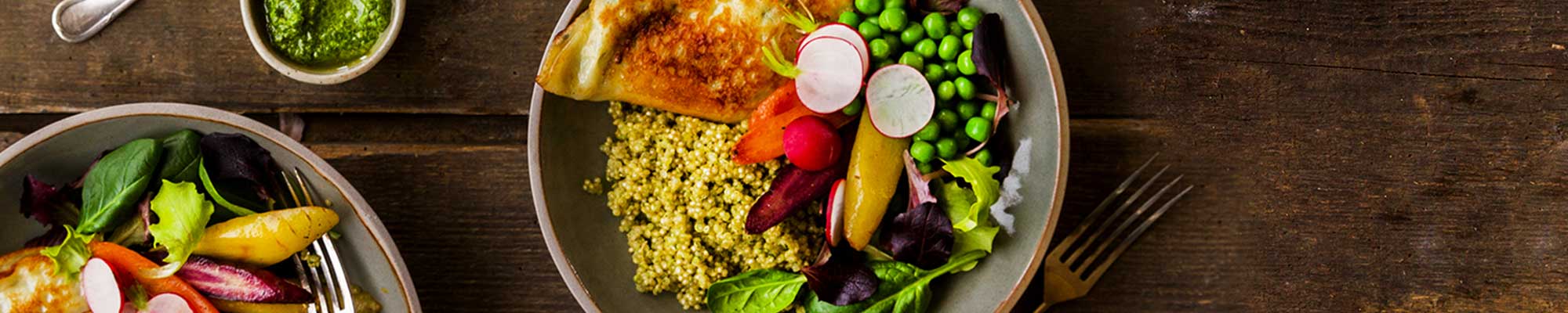 Quinoa-Frühlingsbowl